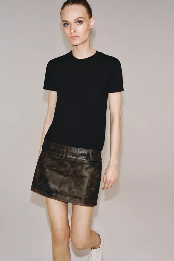 FLAMÉ COTTON T-SHIRT | Zara US