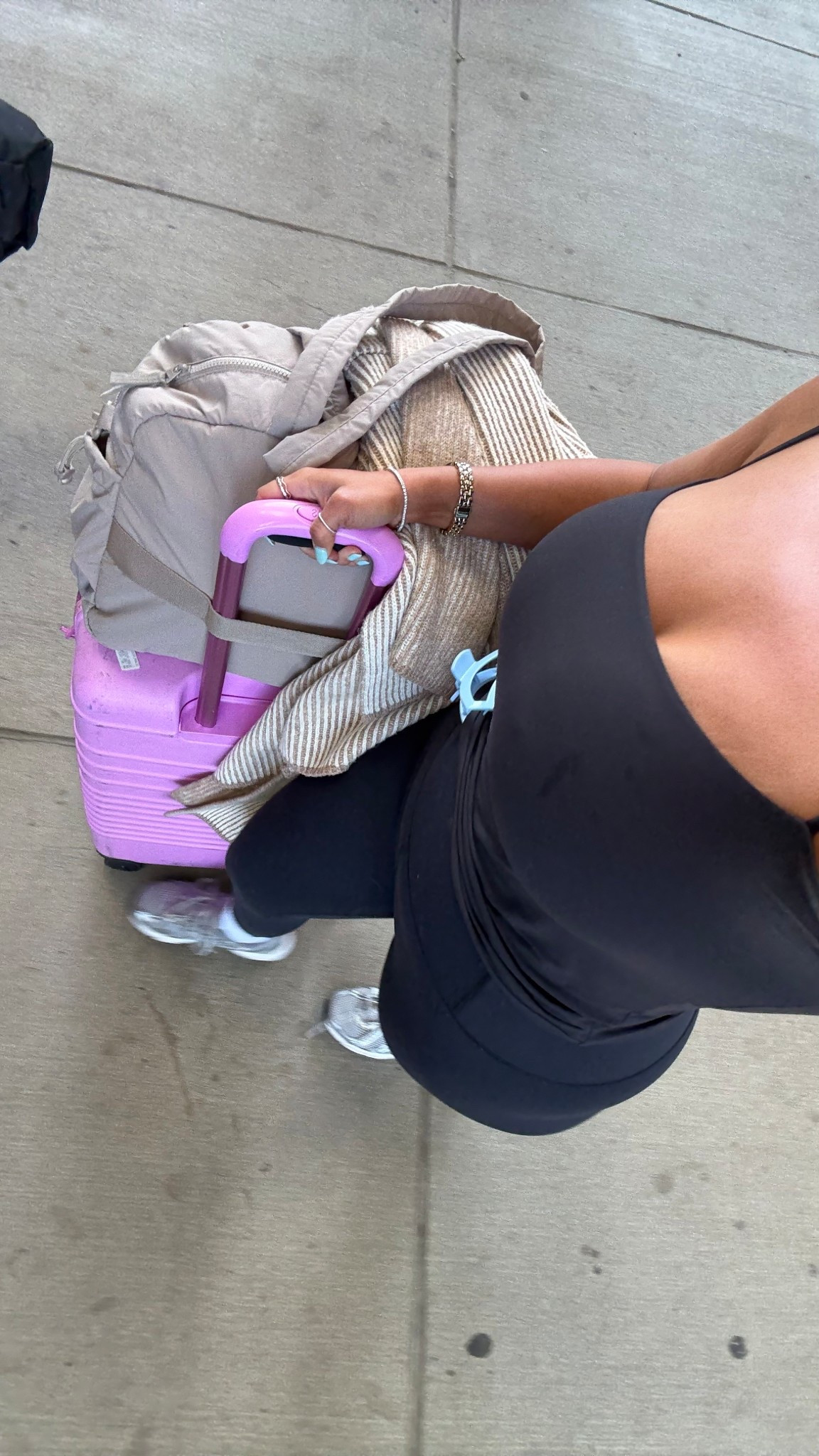 Simple little airport fit!! I live in these Amazon tanks for any kind of travel day!! 

Airport fit, travel day

#LTKgrwm #LTKTravel #LTKootd