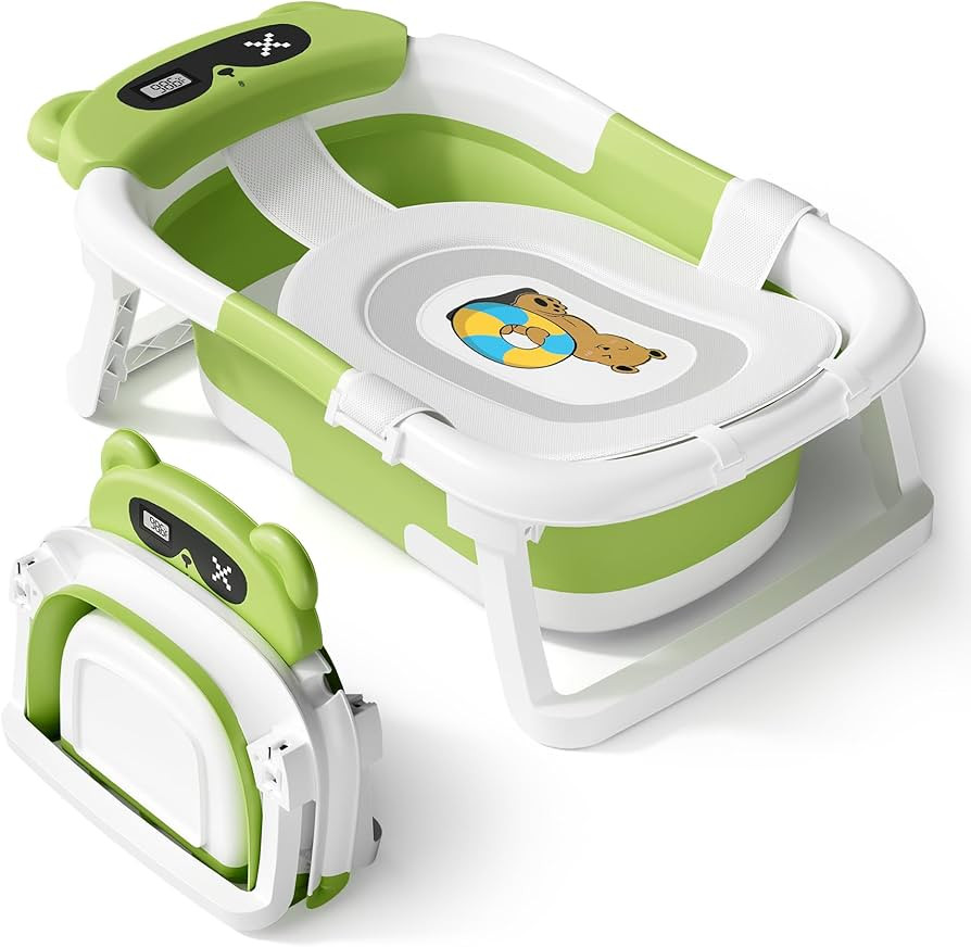 AVIDOR Baby Bathtub,Collapsible Bathtub for Newborn to Toddler,Durable Essential Infant Bath Tub,... | Amazon (US)