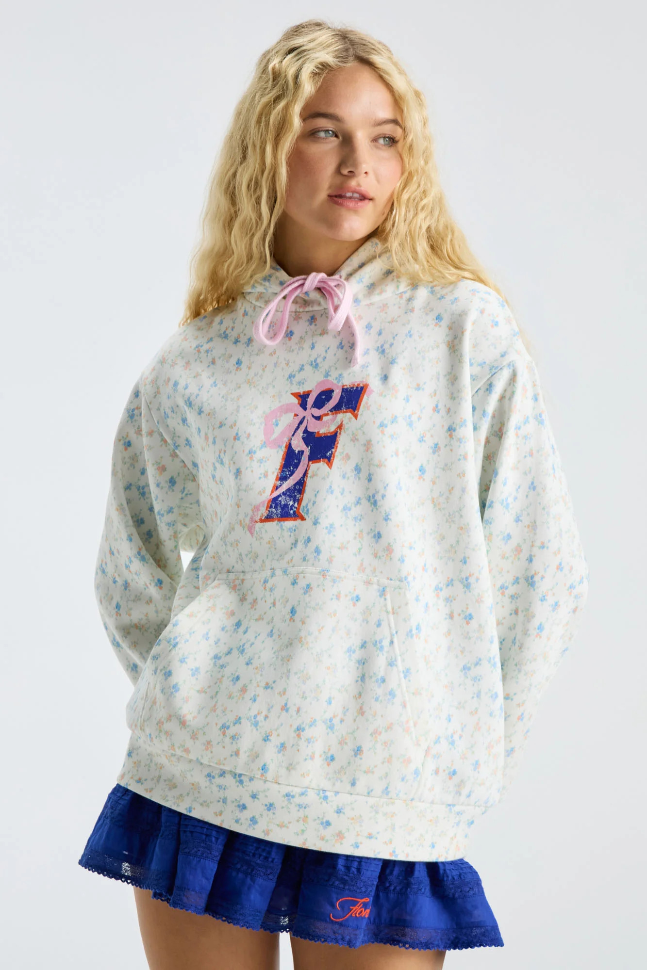 Nacova Hoodie ORANGE SUGAR / XXL | LoveShackFancy