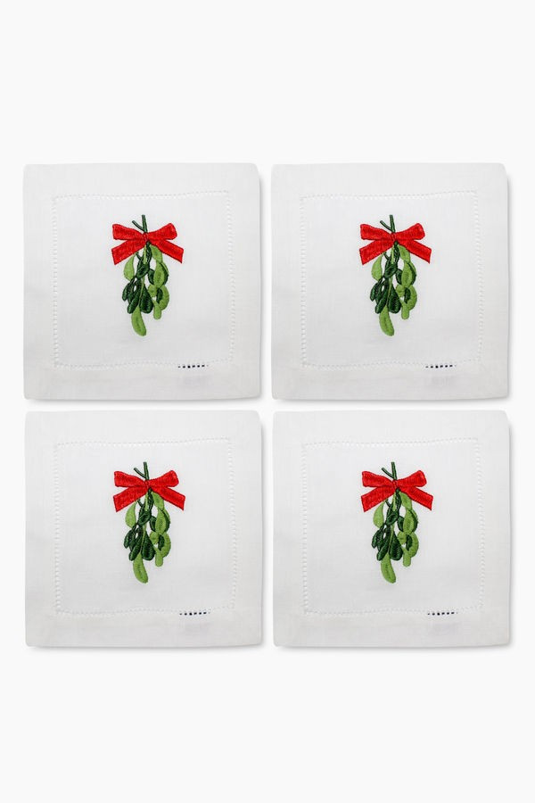 Mistletoe Cocktail Napkins | Tuckernuck (US)