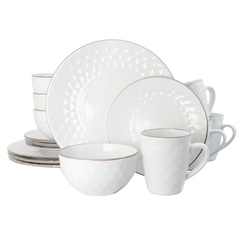Covarrubias 16 Piece Dinnerware Set, Service for 4 | Wayfair North America