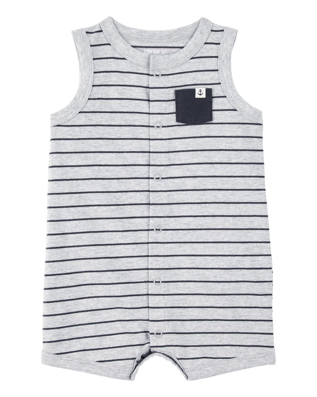 Baby Striped Snap-Up Romper - Carter's | Carter's | Carter's Inc