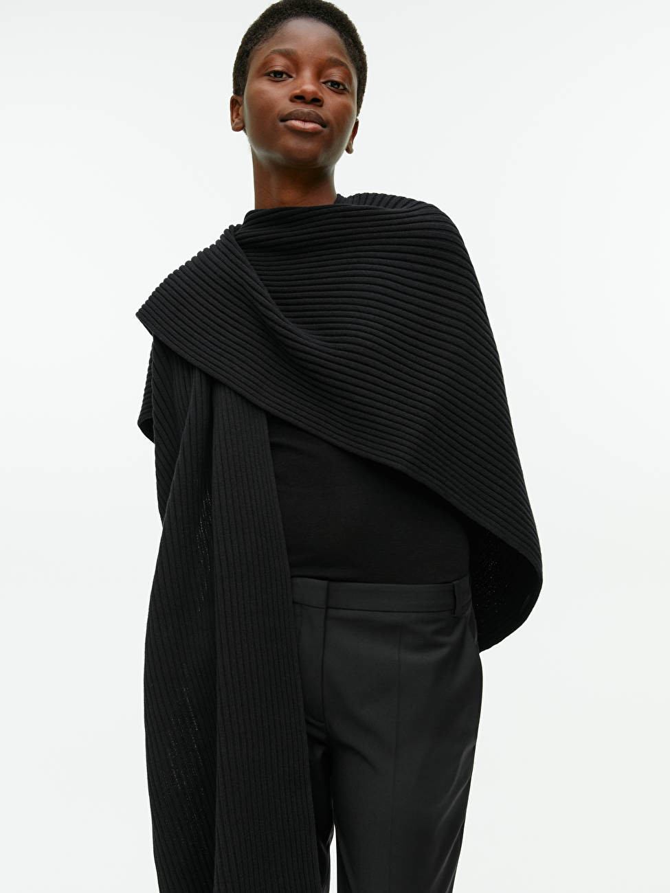 Cotton Poncho | ARKET (US&UK)