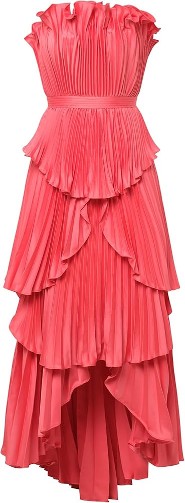 Amur Women's Janey Tiered Shell Midi Dress | Amazon (US)