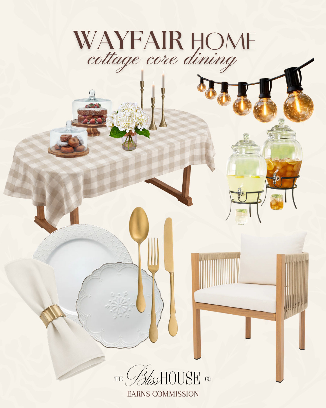 Cottage Core Outdoor Dining 

 #LTKdayinmylife #LTKfoodie #LTKSeasonal