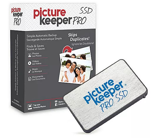 Picture Keeper Ultimate Backup 500GB SSD - QVC.com | QVC