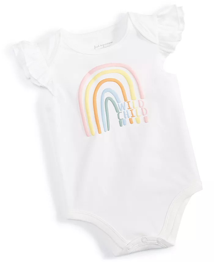 Baby Girls Rainbow Bodysuit, Created for Macy's | Macys (US)
