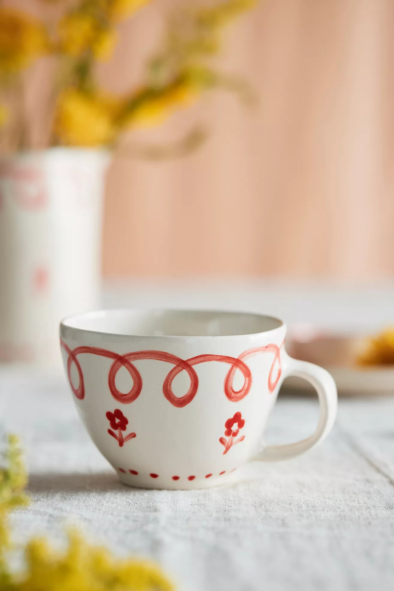 Flower Garden Artisan Stoneware Mug | Anthropologie (US)