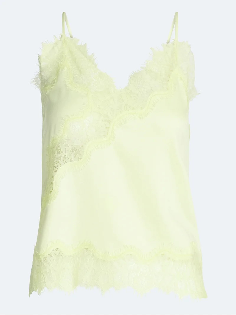 Devil Wears Prada Scoop Collection Women's Lace Trim Blouse, Sizes XS-XXL | Walmart (US)
