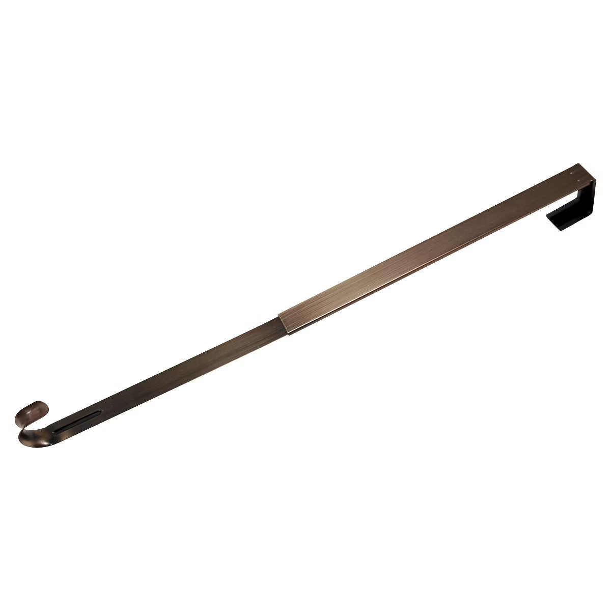 Haute Decor Christmas Adjustable Length Wreath Hanger Antique Brass: Metal Hook, Door Protector, ... | Target