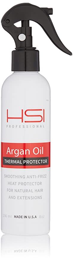 HSI PROFESSIONAL Argan Oil Heat Protector | Protect up to 450º F from Flat Irons | Amazon (US)