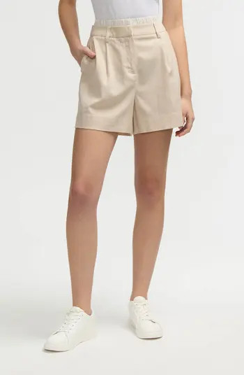 NVLT High Waist Twill Shorts | Nordstromrack | Nordstrom Rack