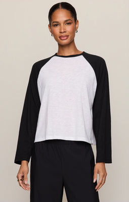 Classic Slub Baseball Tee Berry Noir / Medium | Z Supply