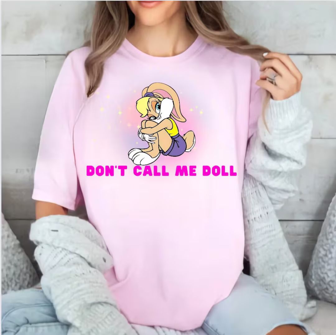 Don't Call Me Doll Lola Bunny Tee Feminist Retro Cartoon Character T-shirt - Etsy | Etsy (US)