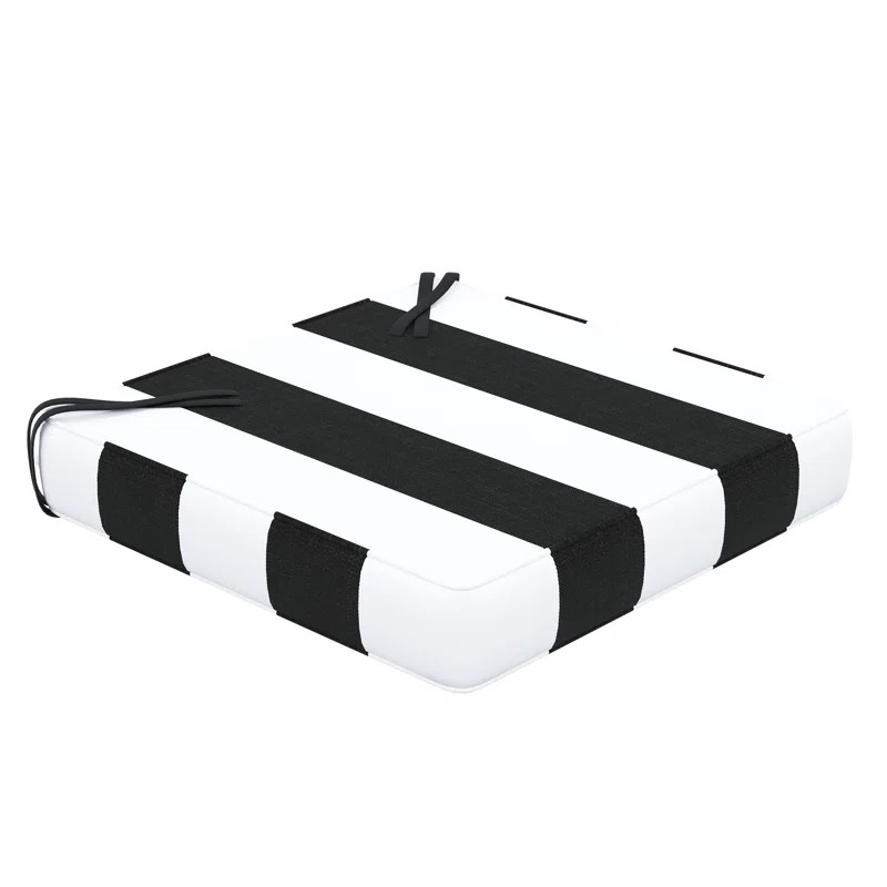 Outdoor Dining Chair Cushion With Sunbrella Fabric | Wayfair North America