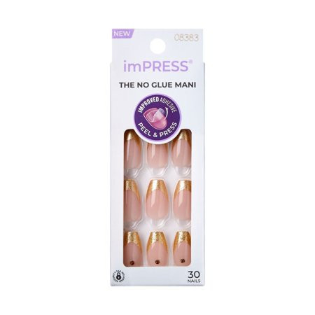 Impress The No Glue Mani Improved Adhesive Peel Press Nails [IMM03Y0] | Walmart (US)