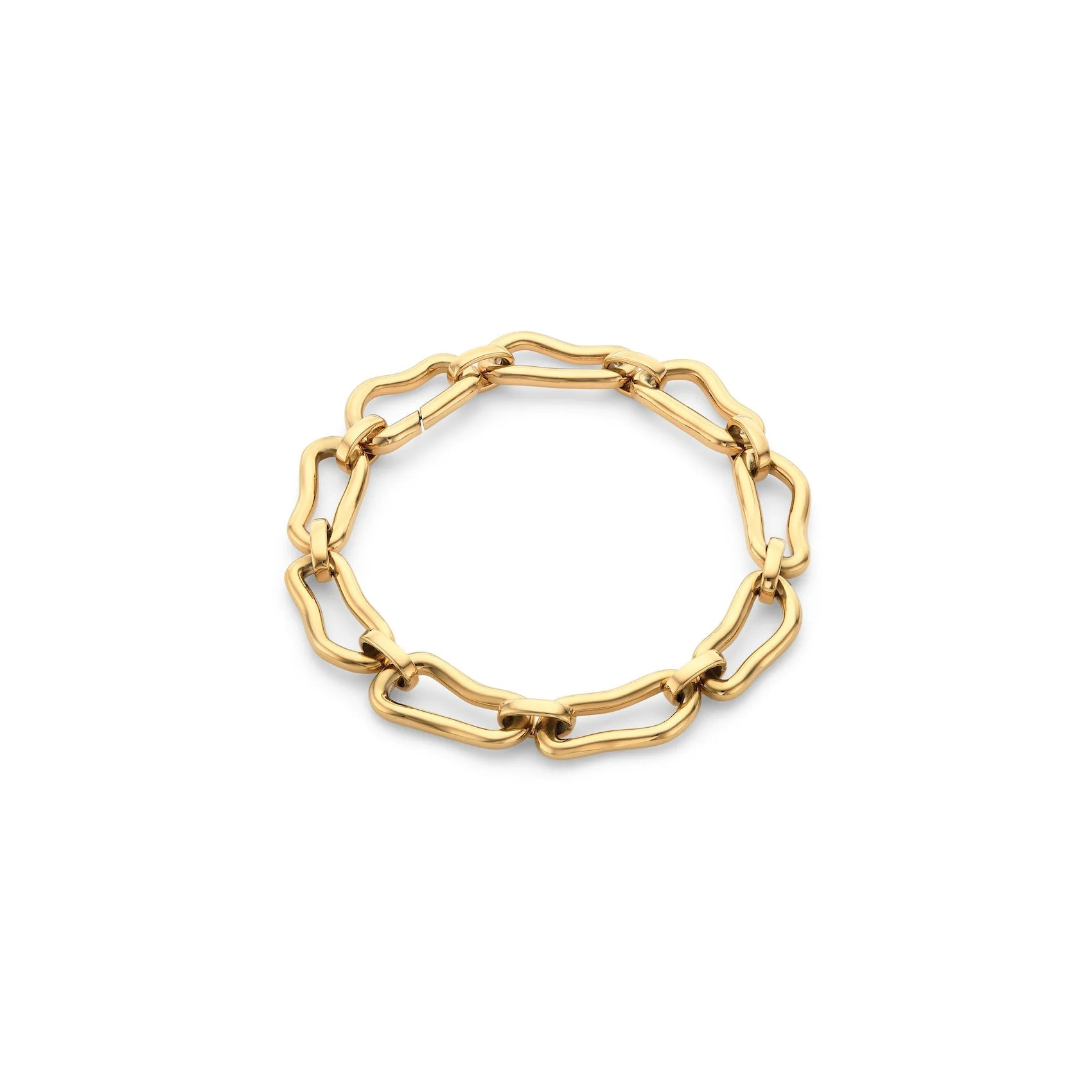 Molten Link Bracelet (Gold) | Abbott Lyon