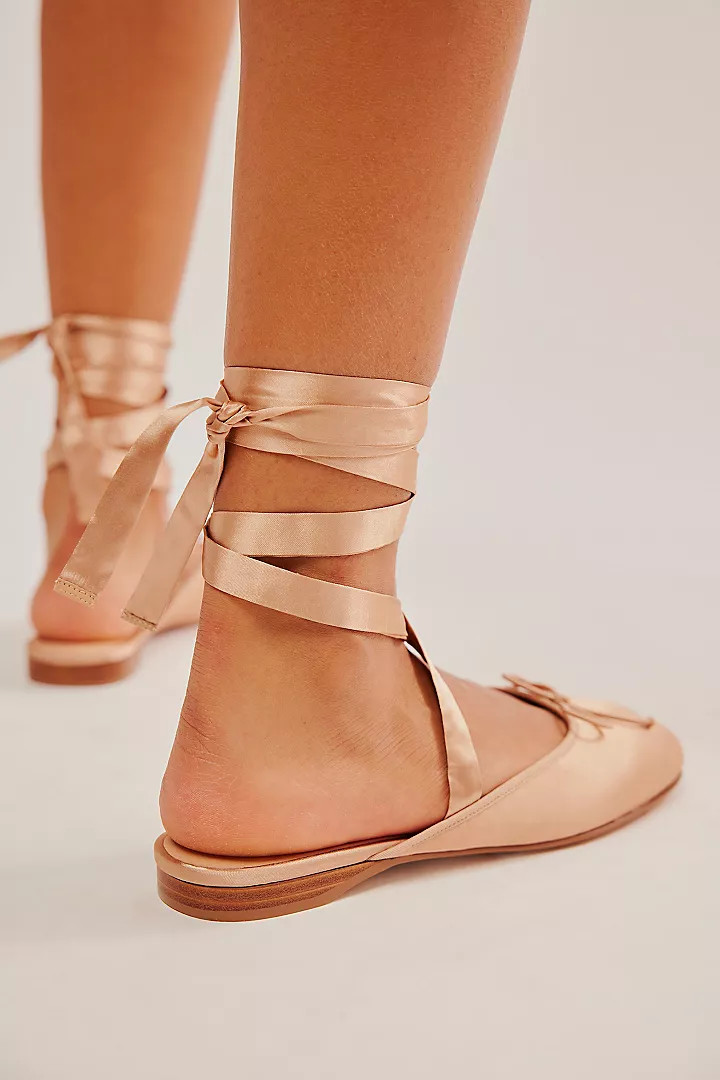 Simone Wrap Ballet Flats | Free People (UK)