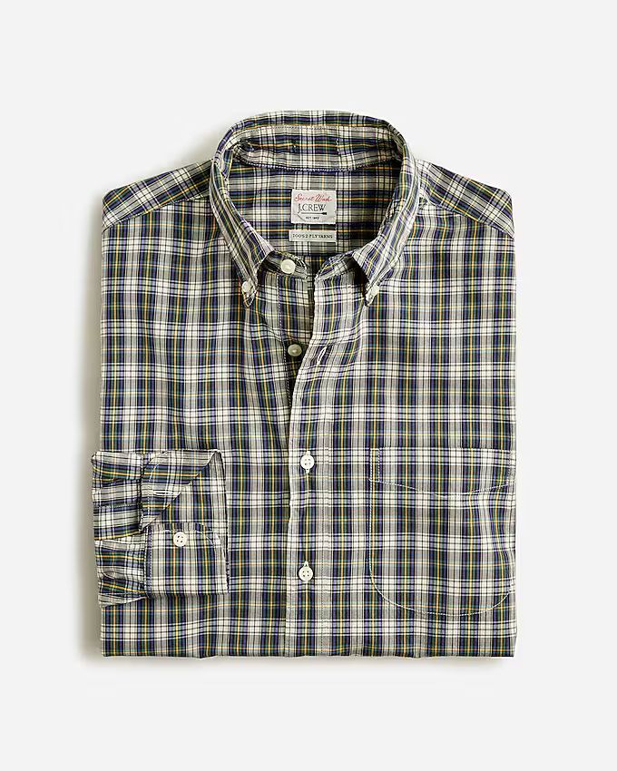 Secret Wash cotton poplin shirt | J. Crew US