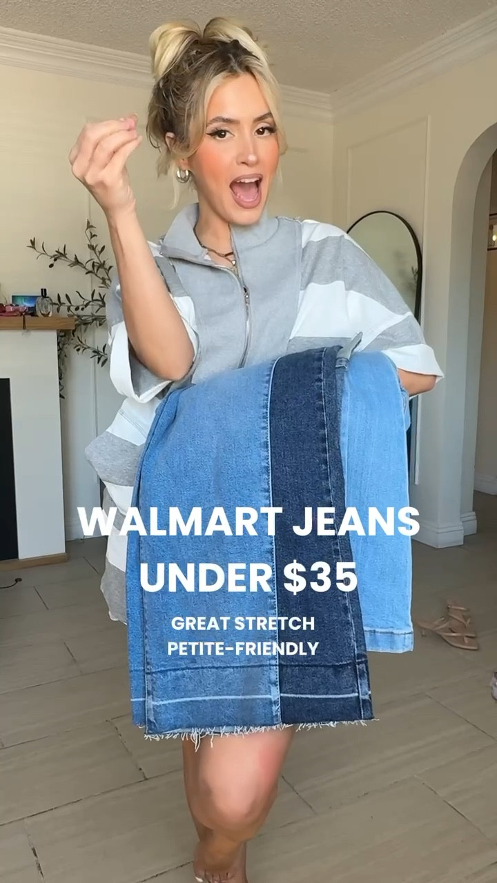 Bomb Walmart jeans under $35 🙊  

✔️SMALL in all tops/dresses/coats
✔️4 in all JEANS




#LTKFindsUnder50 #LTKPetite #LTKStyleTip