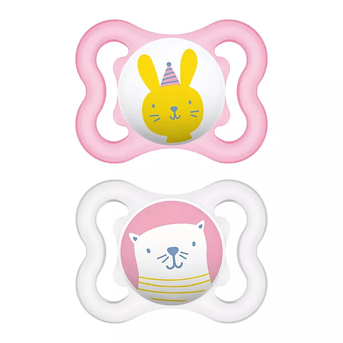 MAM Mini Air Age 0-6 Months Pacifier (2-Pack) | buybuy BABY
