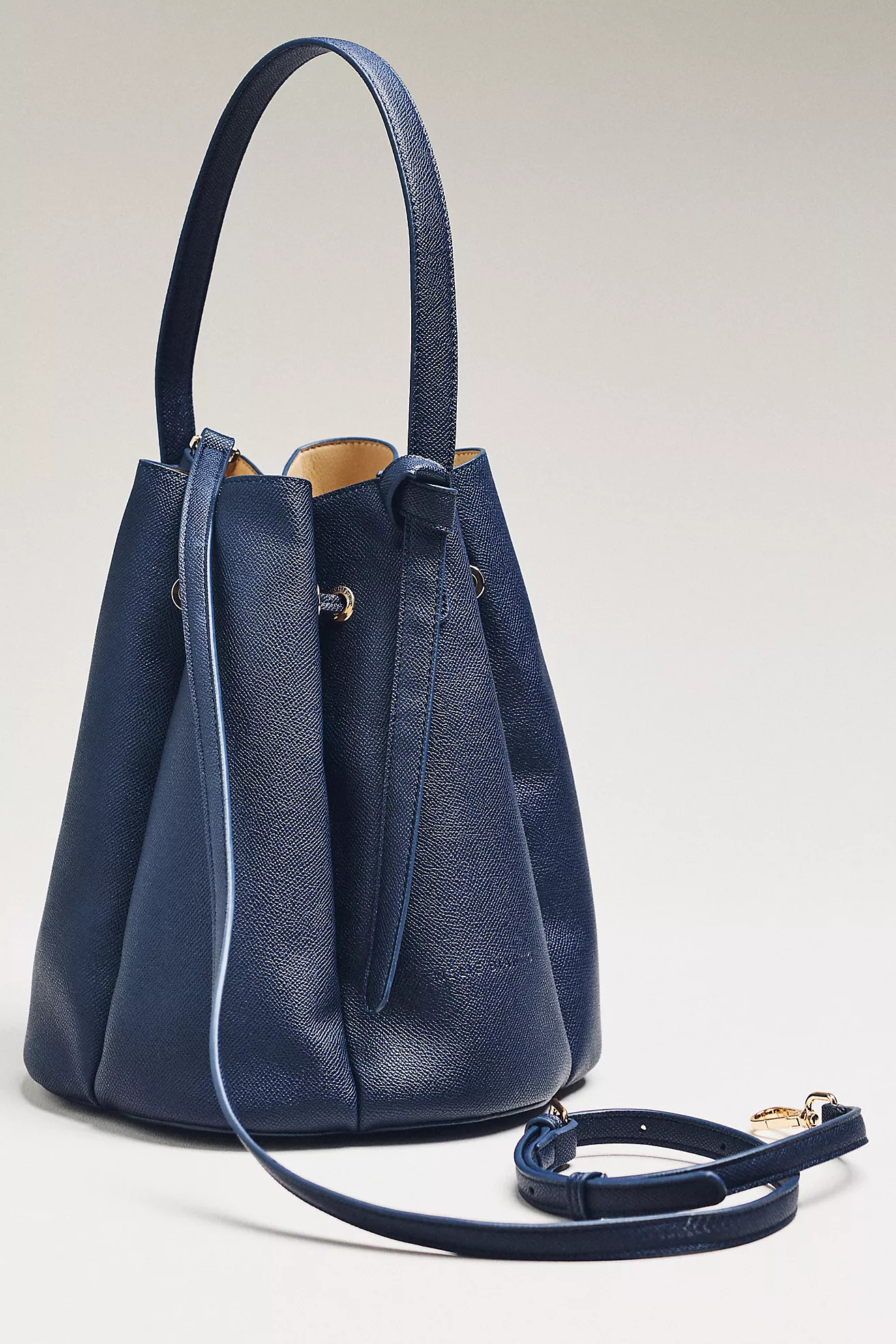 Laguna Cinched Vegan Leather Bucket Bag | Anthropologie (US)