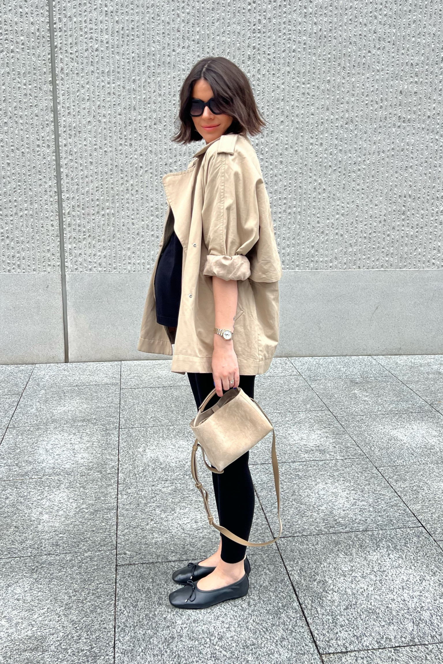 Comfortable maternity chic 
#maternitystyle


#LTKeurope #LTKbump #LTKstyletip