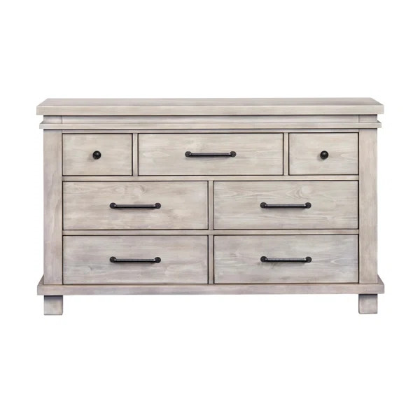 Hampton 7 Drawer 56" W Double Dresser | Wayfair North America