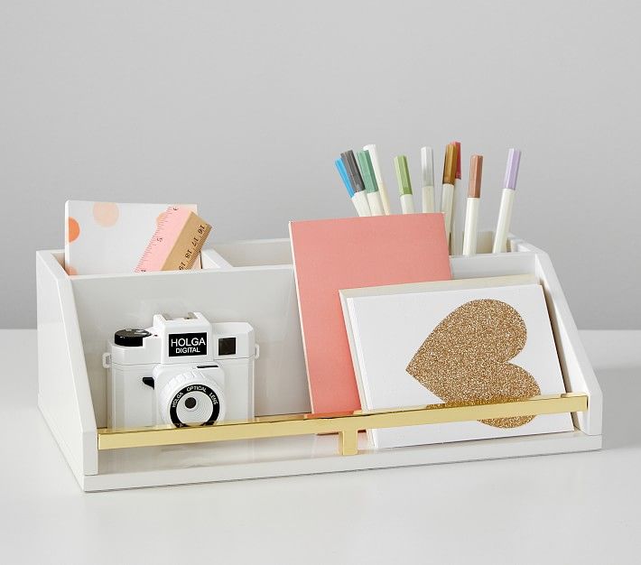 Polished Desk Organizer | Pottery Barn Kids