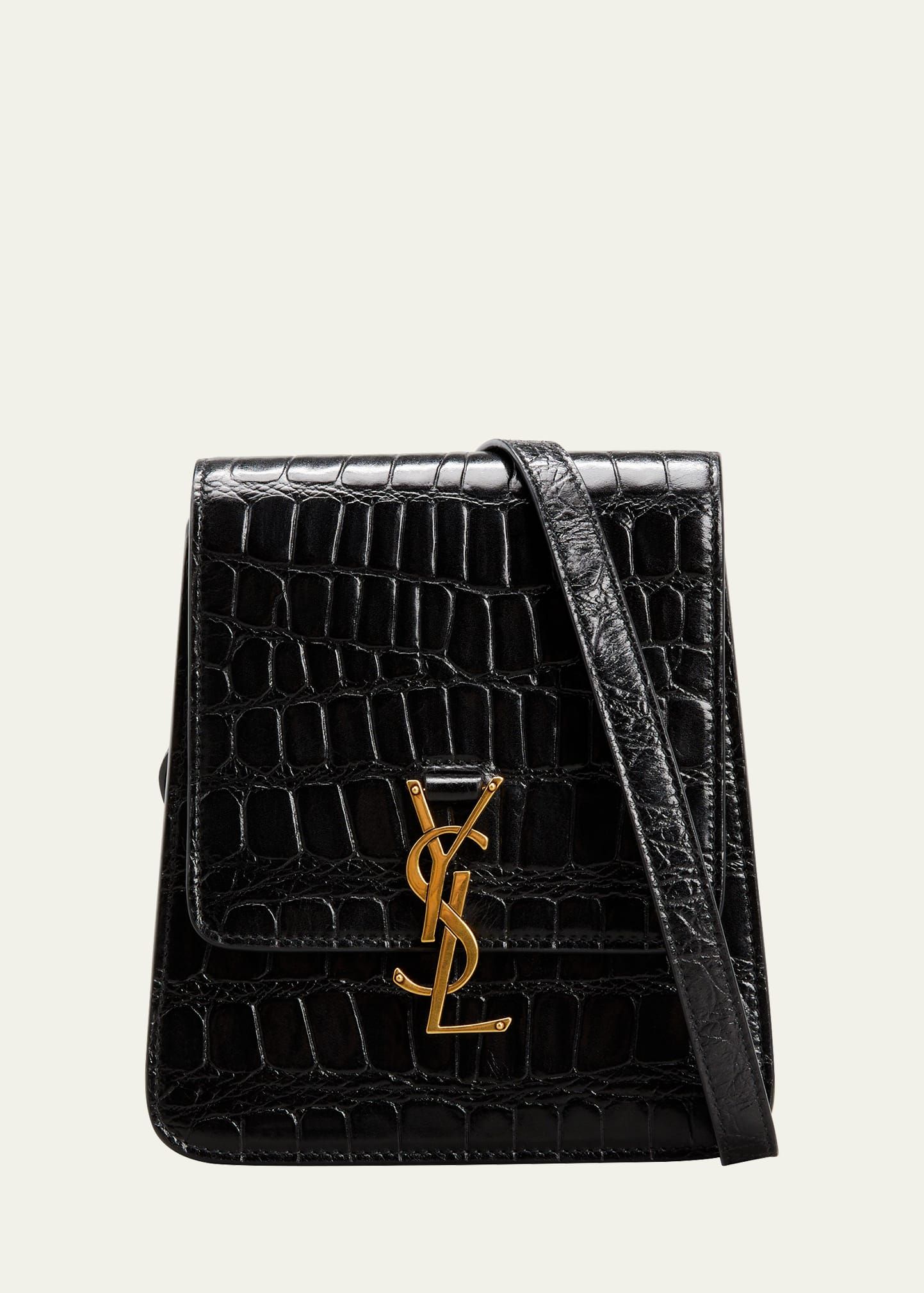 Kaia Calfskin YSL Satchel Bag | Bergdorf Goodman