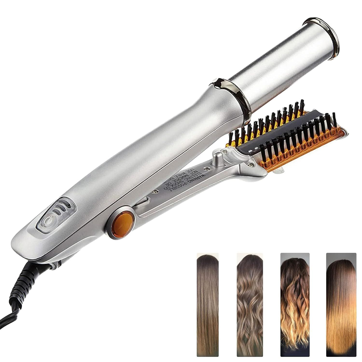 2 in 1 Straight Curling Iron, Hair Waver, Styling Tools & Appliance, Hot Tools Curling Iron, Hair... | Amazon (US)