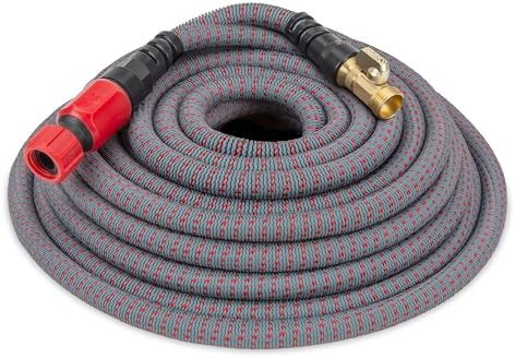 HydroTech 5/8" 200 ft Expandable Garden Hose - Flexible, Lightweight, Durable and Burst-Proof Hos... | Amazon (US)
