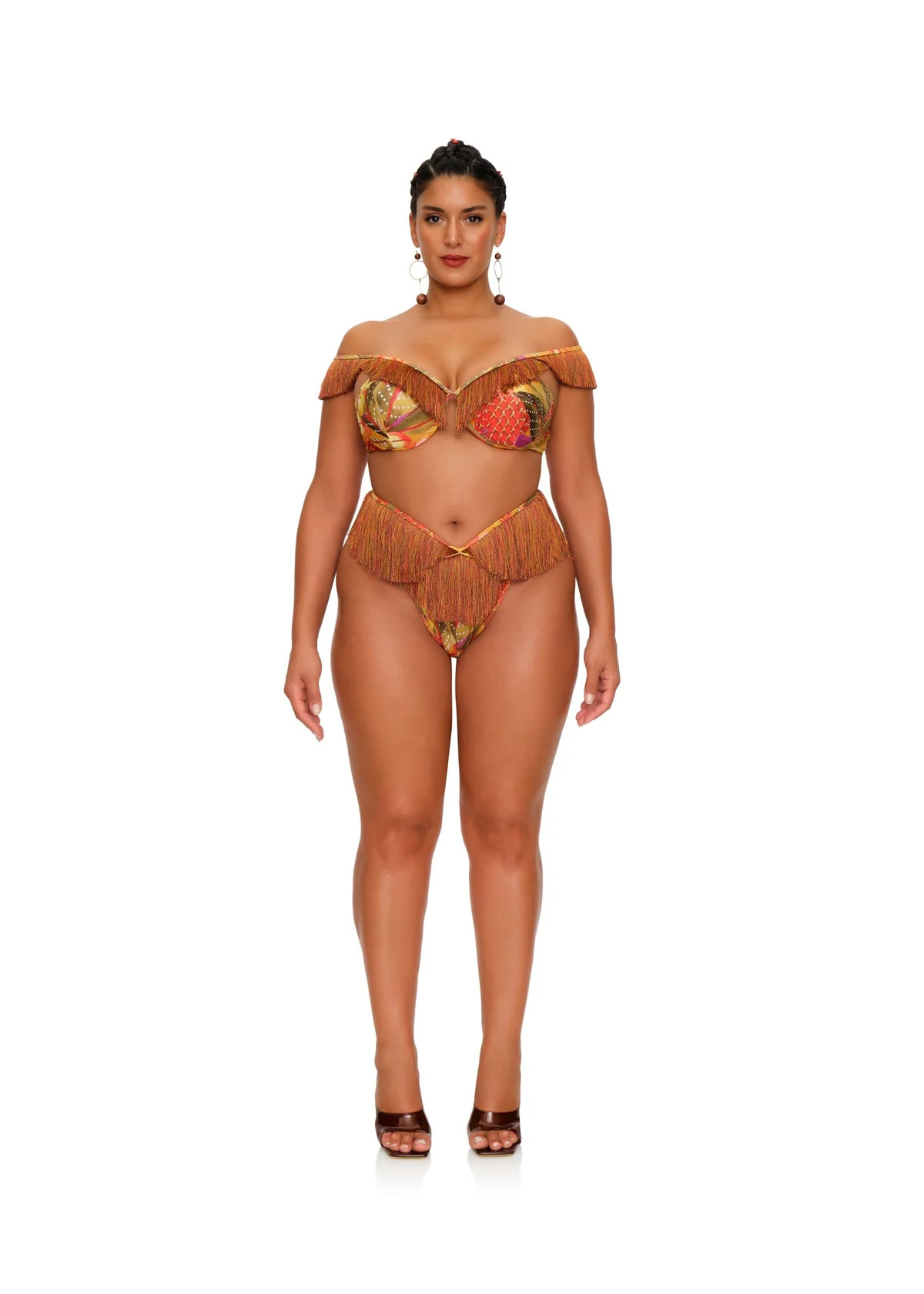 EYO BIKINI - KOLA PRINT | ANDREA IYAMAH