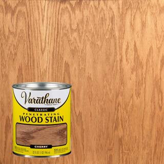 Varathane 1 qt. Cherry Classic Wood Interior Stain 339714 | The Home Depot