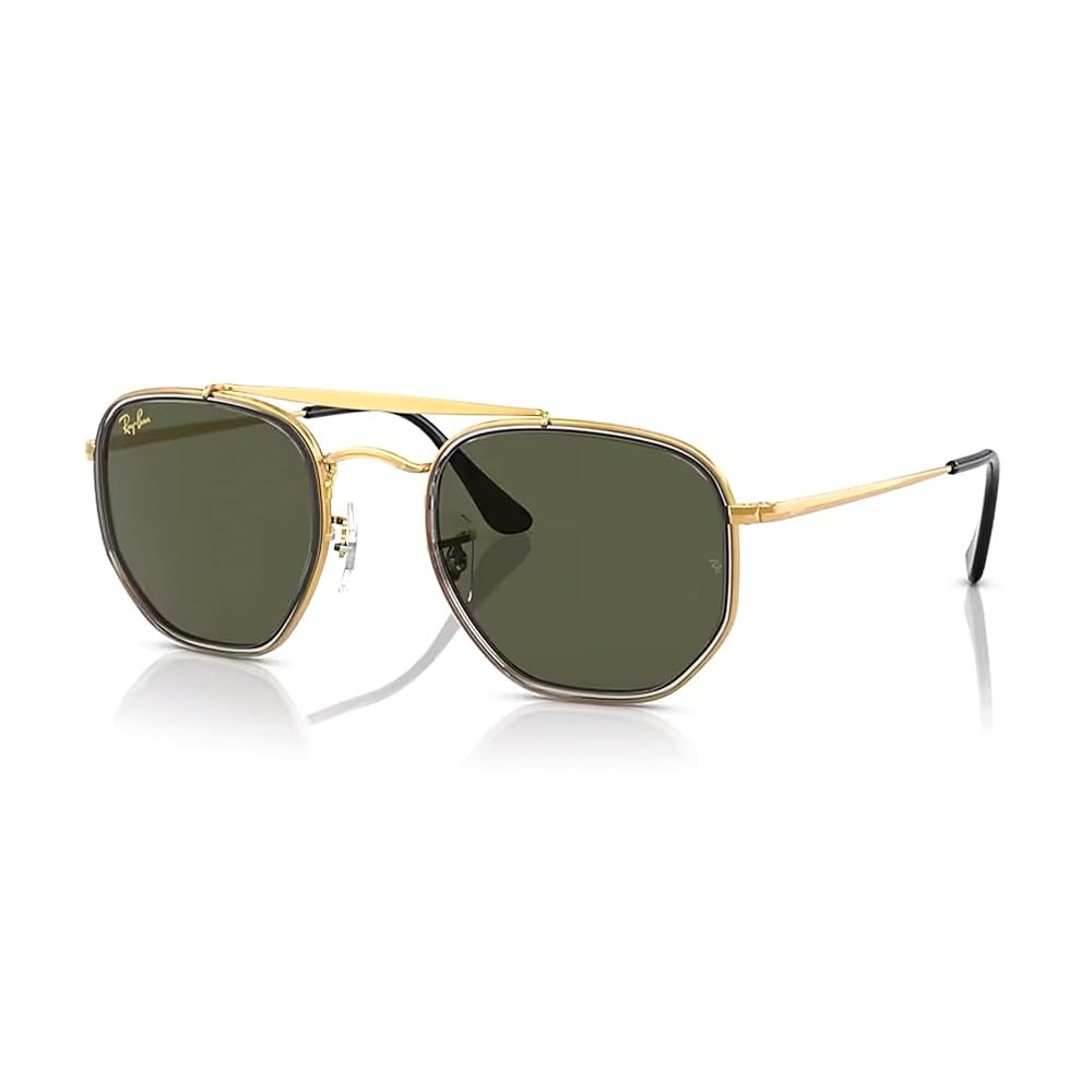 Ray-Ban The Marshal II RB3648M Hexagonal Sunglasses for Men for Women +BUNDLE with ACCESSORY EYEW... | Amazon (US)