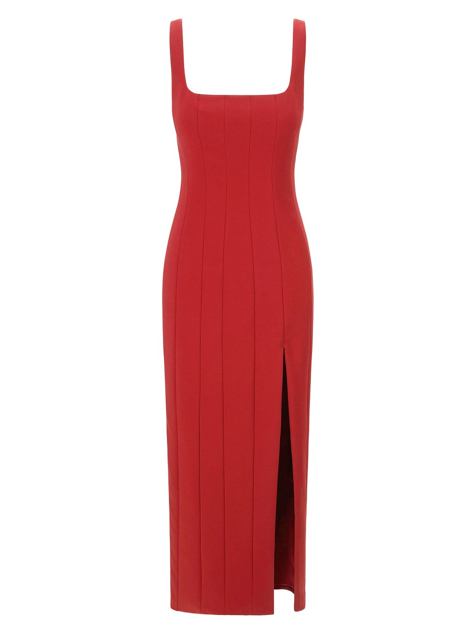 Women's Portrait Scoopneck Maxi Dress - Rouge - Size 14 | Saks Fifth Avenue