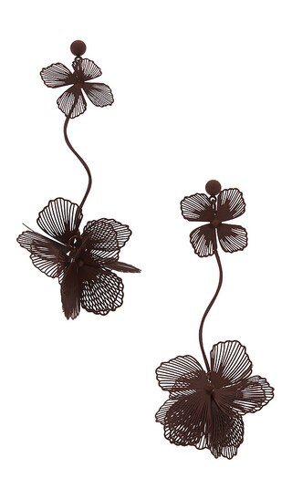 Etta Earrings in Burgundy | Revolve Clothing (Global)