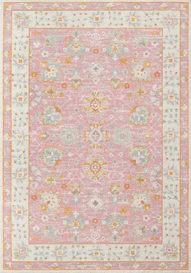 Momeni Anatolia Area Rug, 7 ft 9 in x 9 ft 10 in, Pink | Amazon (US)