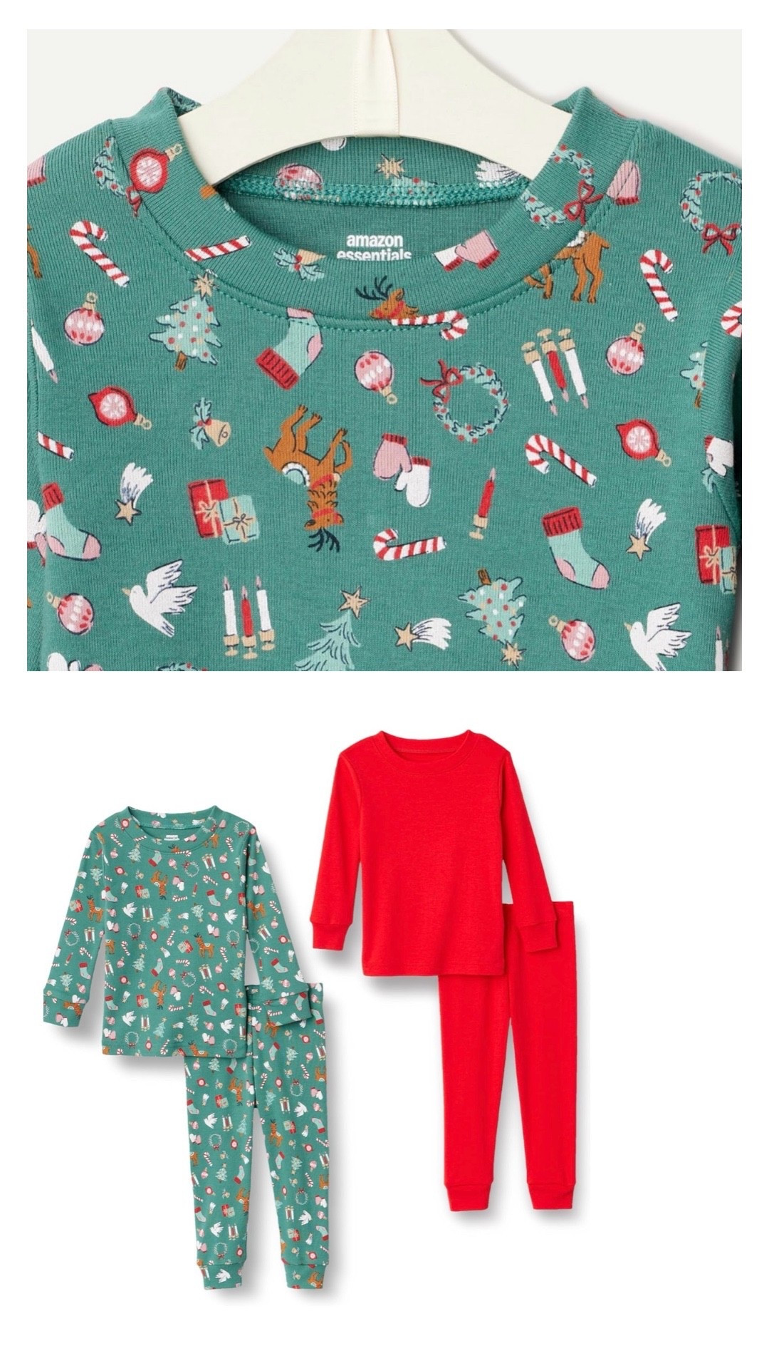 Cute kids Christmas pajamas and matching family holiday pajamas for under $20! 

#LTKKids #LTKGiftGuide #LTKHoliday