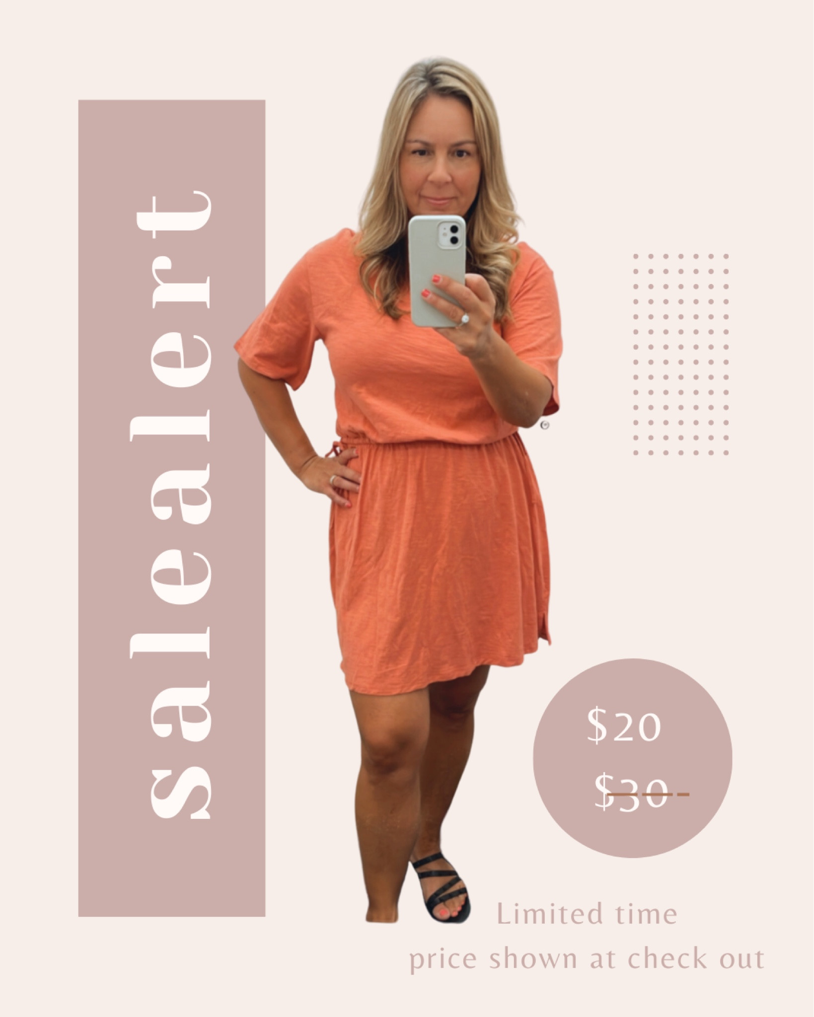 Summer dress on sale! I'm wearing a medium and not sure this color still available








Midsize fashion, Old Navy, mom style, casual dress, spring dress, sandals #Itkfind #Itkcurves
#LTKSeasonal #LTKunder50 #LTKsalealert

#LTKtravel #LTKcurves #LTKFind