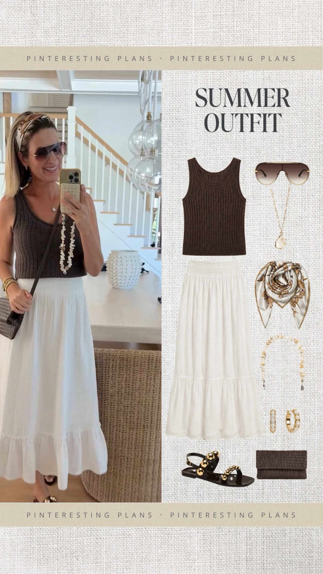 Summer outfit 
Size small in top and white skirt

#LTKootd #LTKSeasonal #LTKTall