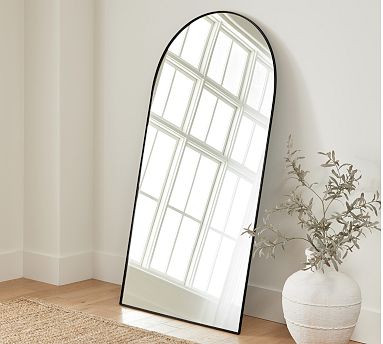 Stowe Arch Floor Mirror | Pottery Barn (US)