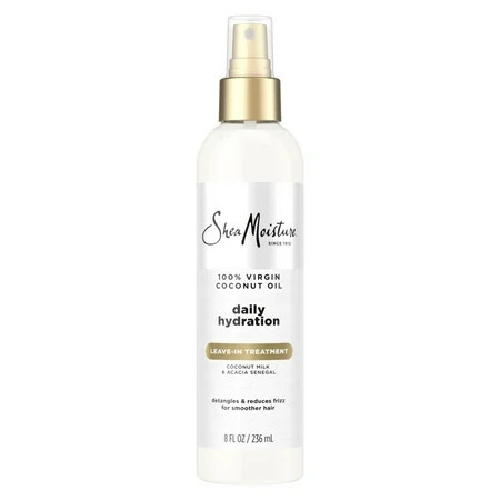SheaMoisture Leave-in Conditioner Treatment 100% Extra Virgin Coconut Oil, 8 oz | Walmart (US)