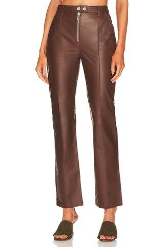 Lovers and Friends Kendra Leather Pant in Brown from Revolve.com | Revolve Clothing (Global)