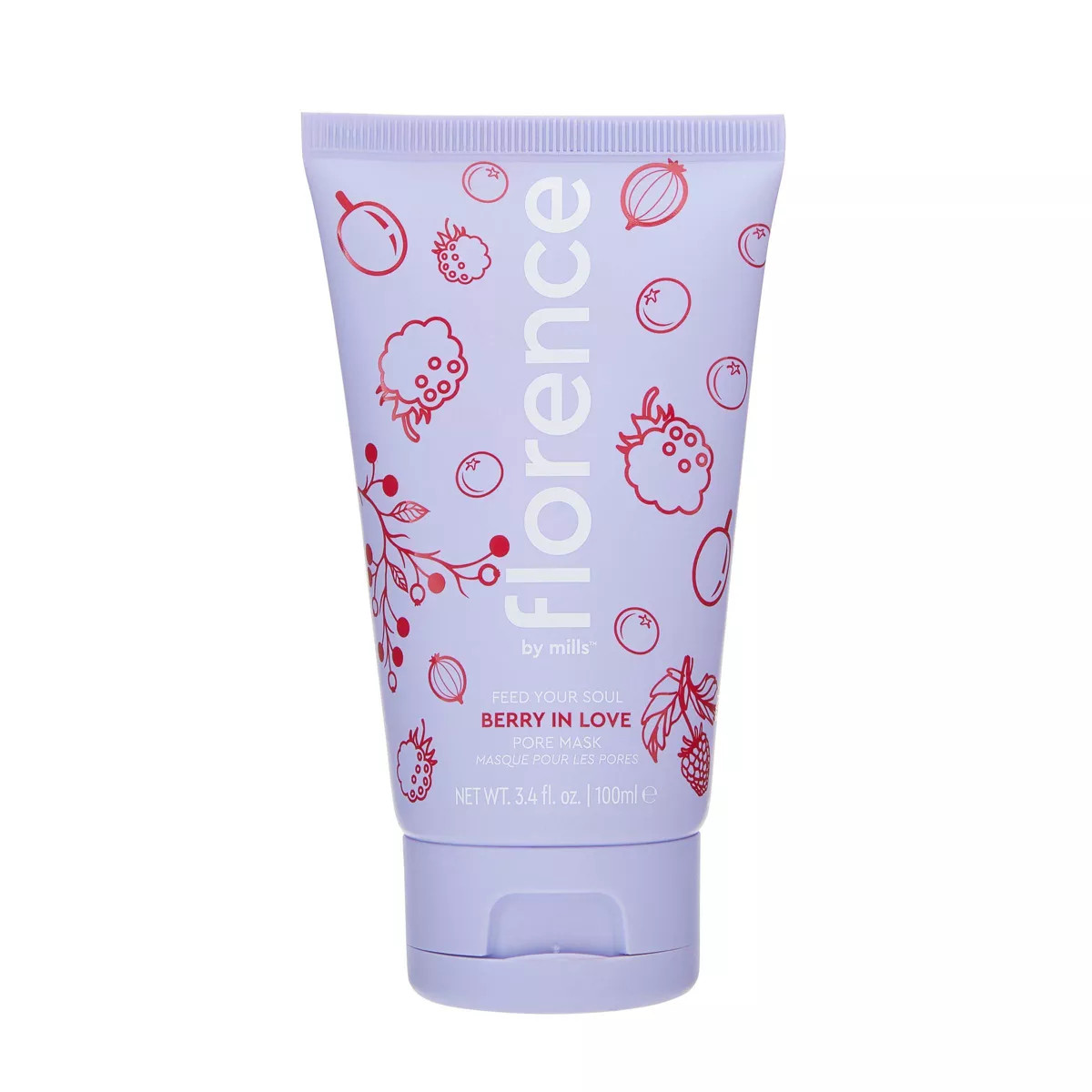 Florence by mills Women's Feed Your Soul Berry In Love Pore Refining Mask - 3.4 fl oz - Ulta Beau... | Target
