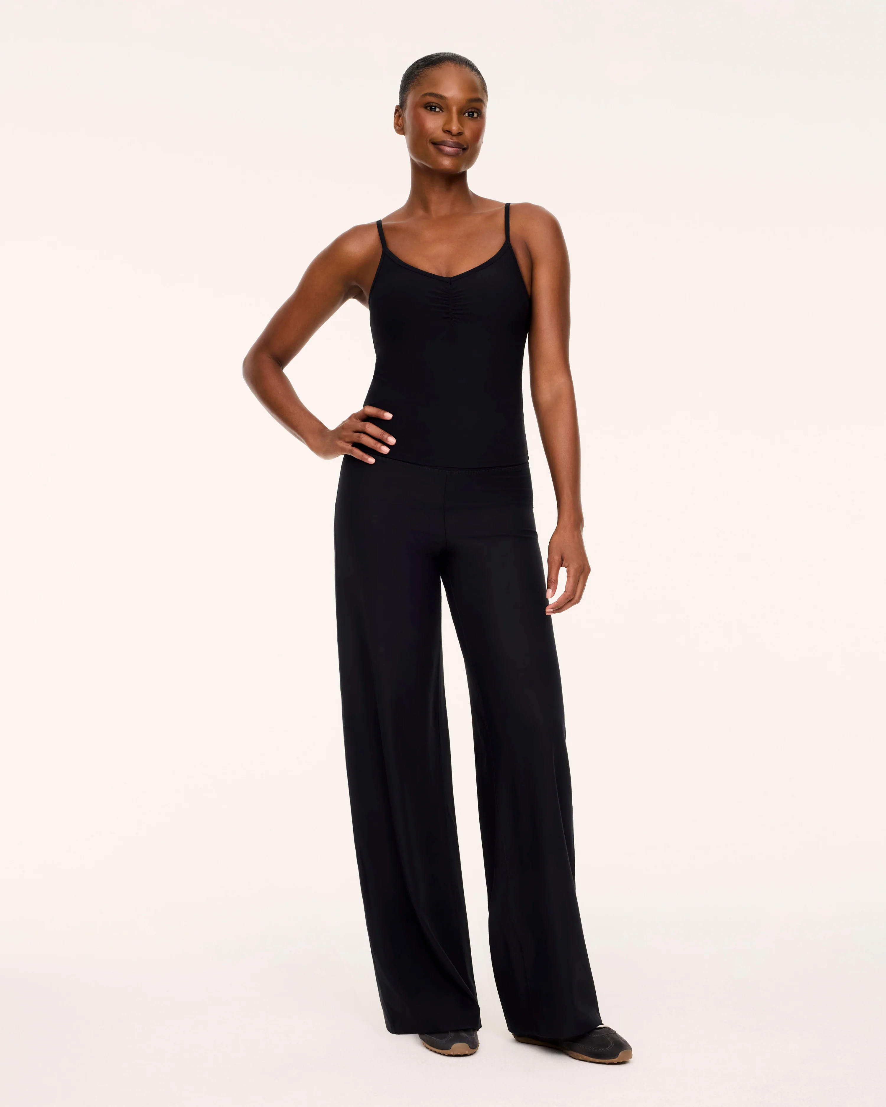 Ruched Wide Leg Pant | Spanx