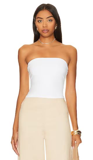 Easy Strapless Top in White | Revolve Clothing (Global)