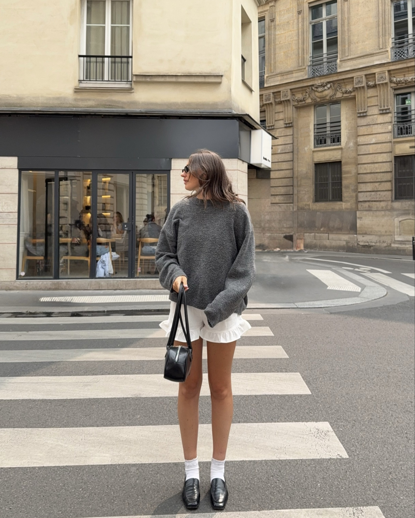 White shorts for summer 🤍