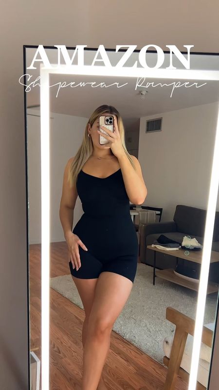 This shapewear romper is so stretchy and flattering! I’m wearing size L✨ My entire closet is Amazon OQQ at this point 👀 This brand is a must try! ☁️ Click below to shop! Follow me for daily finds 🤍

Amazon, Amazon finds, amazon fashion, amazon must haves, amazon try on, Amazon clothes, amazon shapewear, shapewear, shapewear tops, skims dupes, skims inspired tops, shapewear shirts, shirt, long sleeve shirt, long sleeve top, bodysuit, shapewear bodysuit, amazon bodysuits, amazon haul, one shoulder top, one shoulder bodysuit, amazon video, amazon try on haul, Amazon fashion finds, OQQ, neutral outfit, neutral style, neutral tops, neutral wardrobe, capsule wardrobe, minimalist, minimalist wardrobe, fall outfit, romper, one piece bodysuit, activewear, gym outfit, minimalist outfit, winter outfit, basic outfit, amazon basics, jeans, boots, family photos, casual outfit, casual fall outfits, casual winter outfits, trendy outfits, tiktok fashion, tiktok outfit, fall trends outfit, running errands outfit, concert outfit, travel outfit, vacation outfit, gifts for her, Christmas, Christmas gifts, gift ideas for her 

#LTKHolidaySale #LTKGiftGuide #LTKSeasonal #LTKHoliday #LTKVideo #LTKover40 #LTKU #LTKstyletip #LTKmidsize #LTKfitness #LTKfindsunder50 #LTKworkwear #LTKtravel